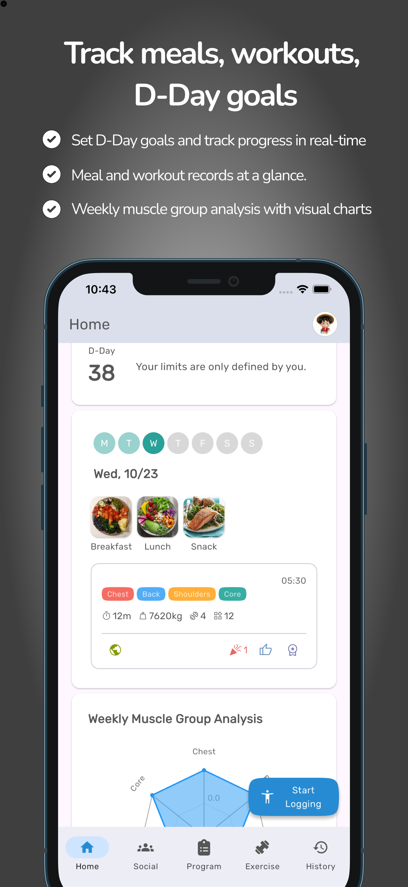 ClashFit - AI, Workout Tracker