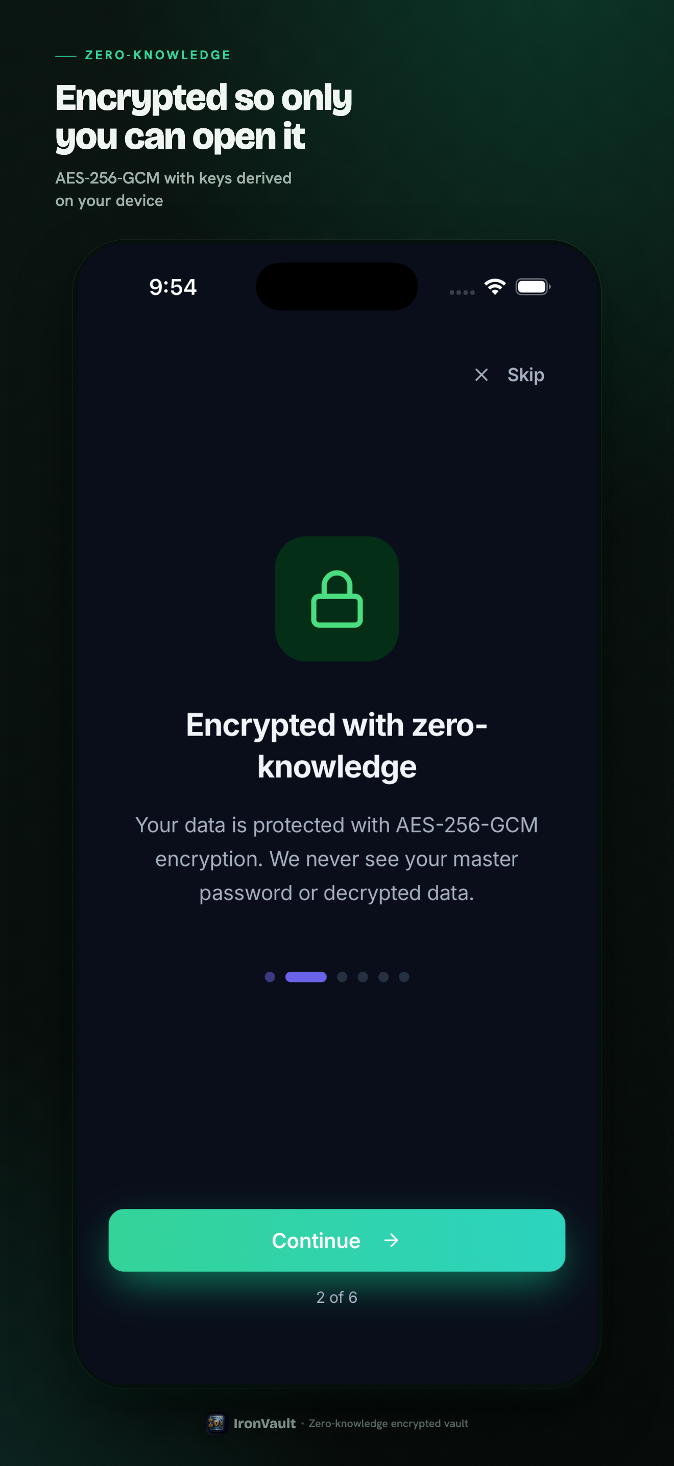IronVault: Password Manager