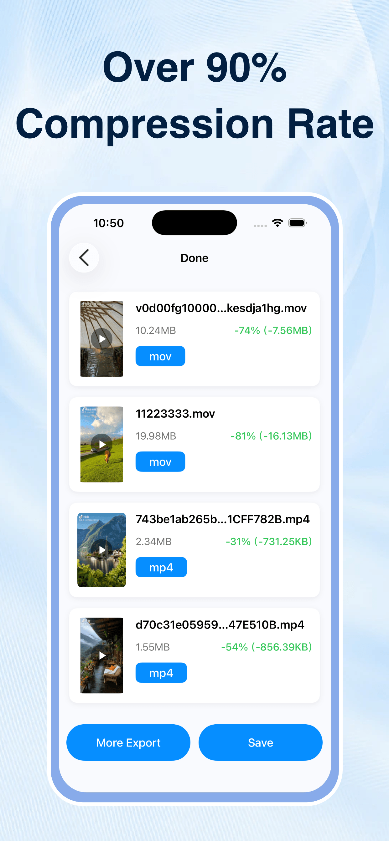 Video compress-compress videos screenshot 3