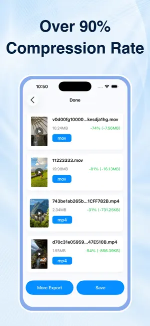 Video compress-compress videos screenshot 3