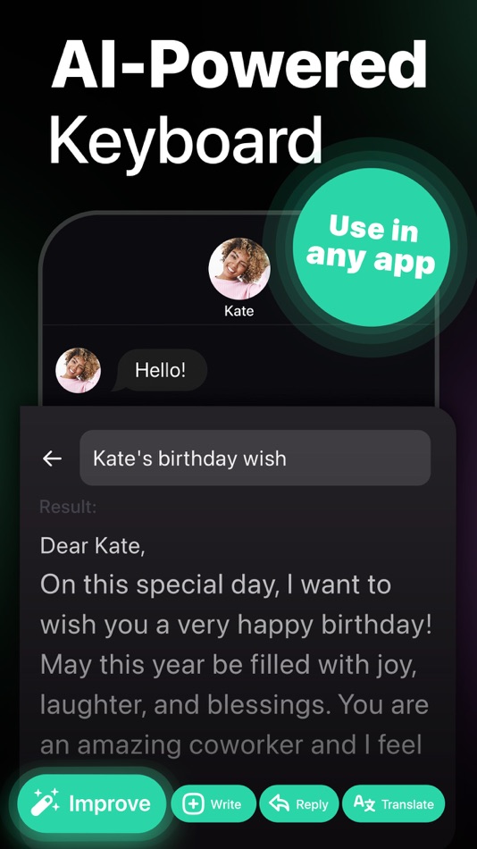 #5. Chatly: AI Chatbot & Assistant (iOS) Podle: Aimo Apps DMCC