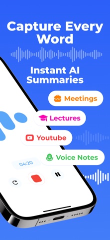 Noted - AI Voice Note Recorder Screenshot 2 of 7