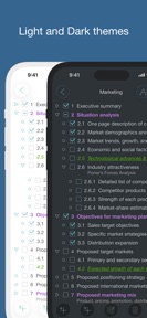 Cloud Outliner - Nested Lists screenshot