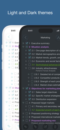 Cloud Outliner - Nested Lists screenshot 5
