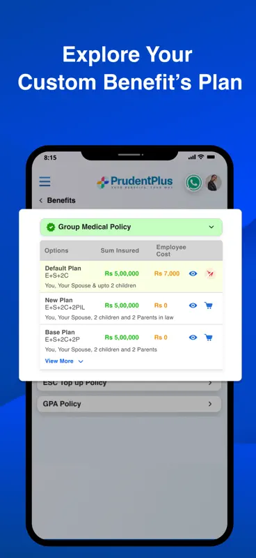 Prudent Plus App screenshot 4 of 6