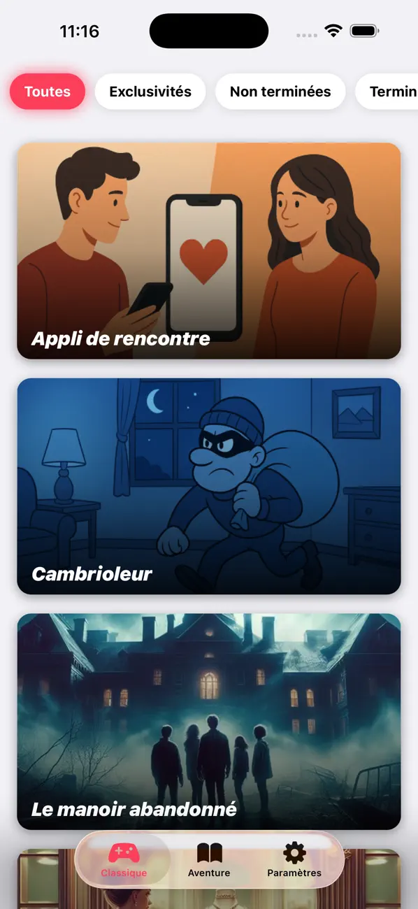 Screenshot #1 pour Storya: Histoires interactives