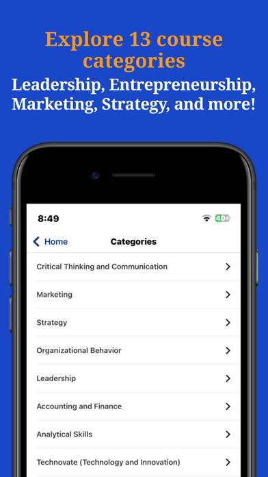 GLOBIS Unlimited iPhone screenshot 5 - Education app