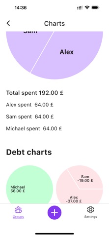 Split Payments -Group Expenses screenshot