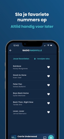 Radio Nashville iPhone screenshot 5