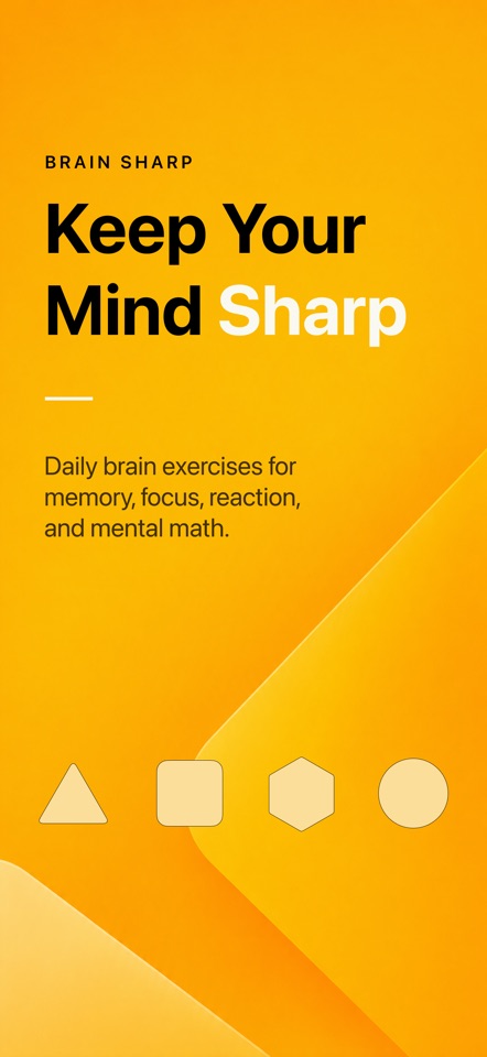 Brain Sharp:  Brain Training screenshot 1