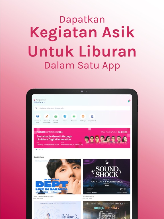 Screenshot #5 pour GOERS - Tickets, Event, Travel