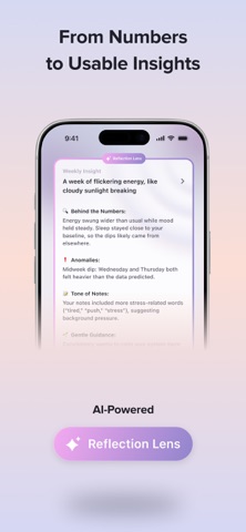 Well — Mood, Journal, Wellness iPhone screenshot