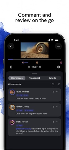 Aspect Mobile iPhone screenshot