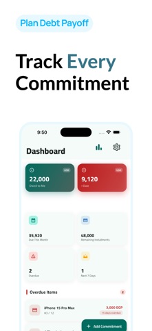 Commitly: Bills & Debt Tracker Screenshot 1 of 8