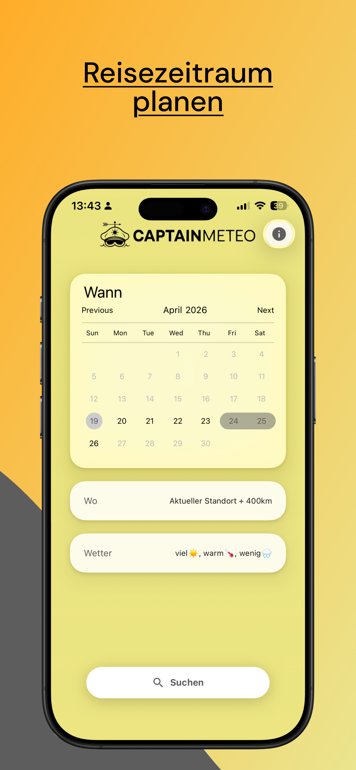 CaptainMeteo travel by Weather