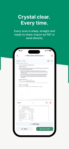 Clearcan : Scanner PDF screenshot