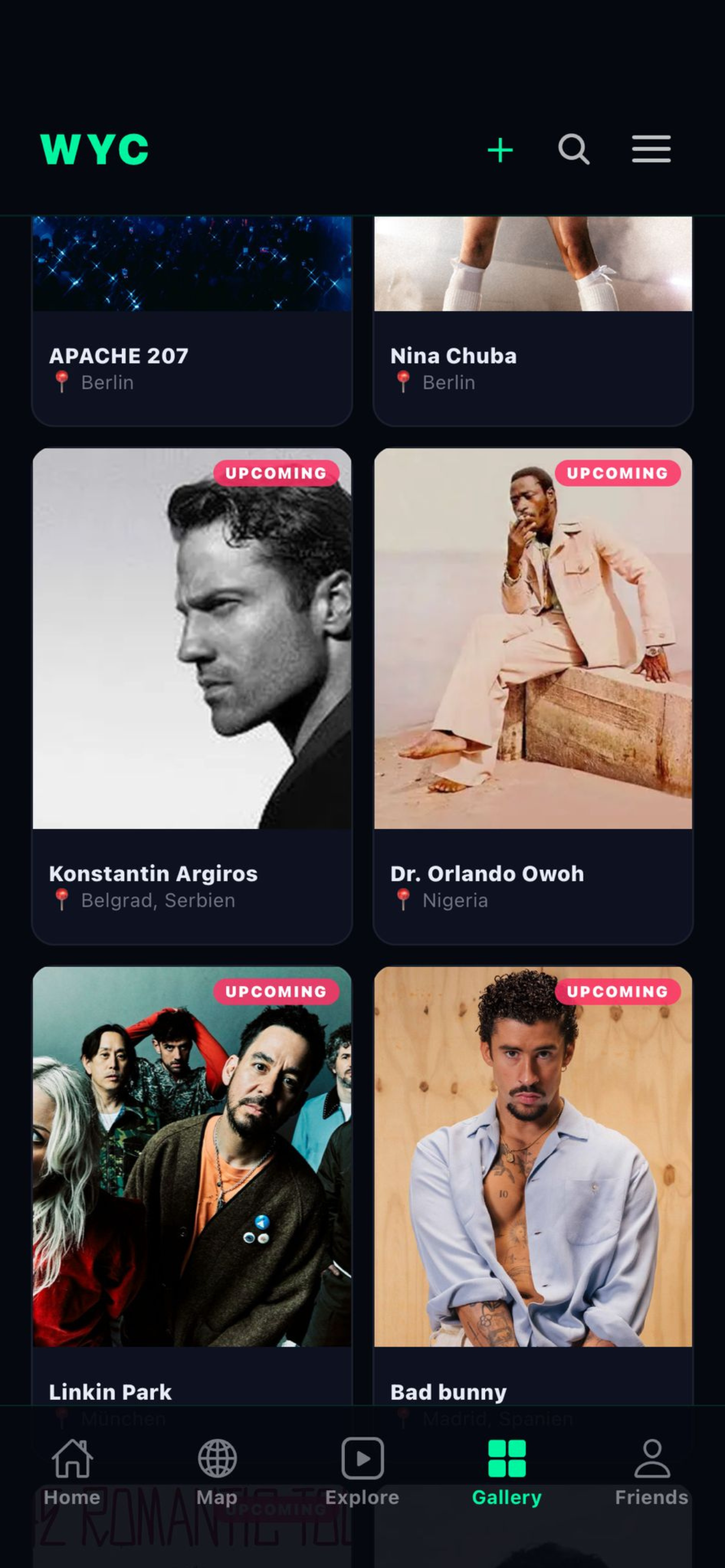 WatchYourConcerts screenshot 6