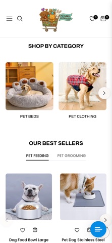 Pets and Beyond Shop screenshot