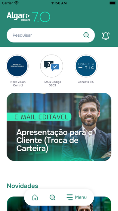 Guia de Vendas Corporativo Screenshot
