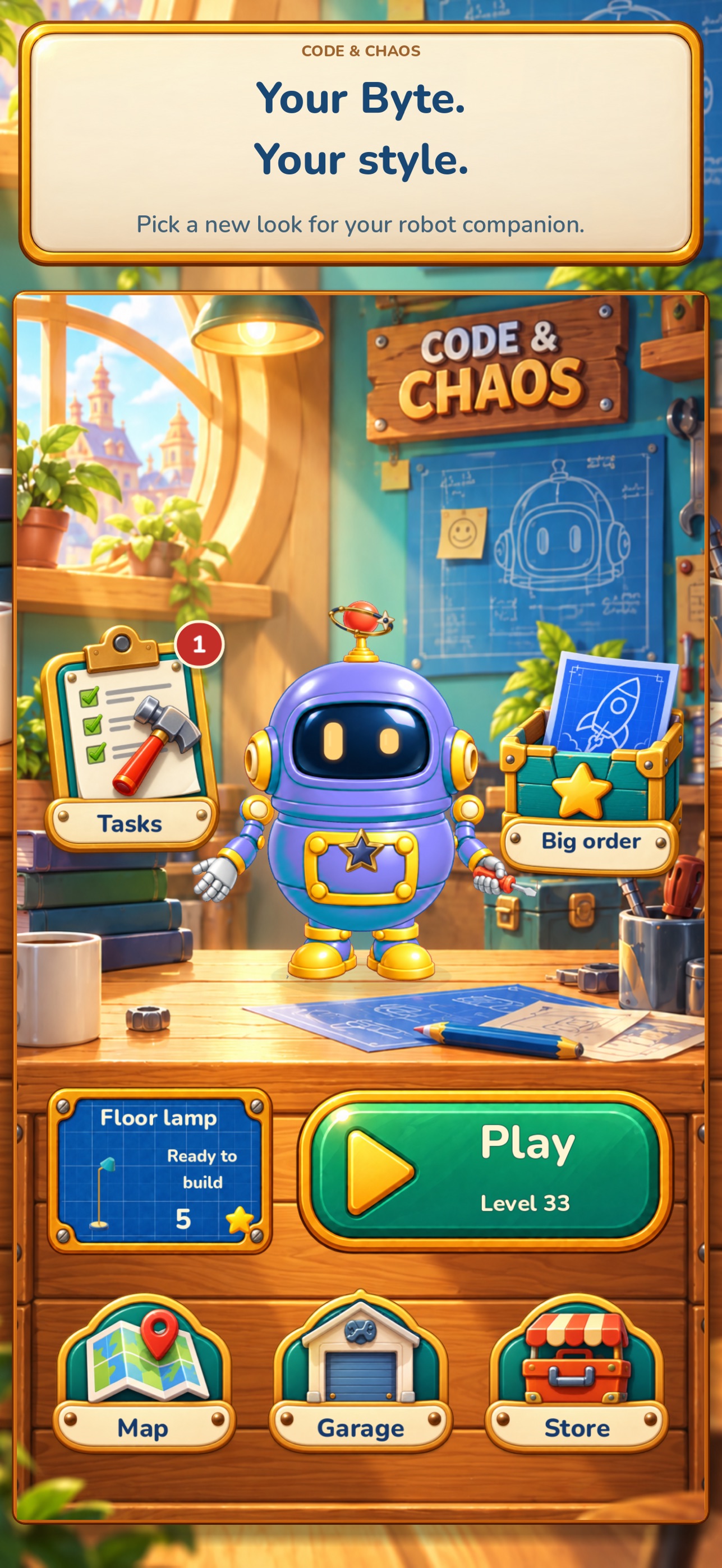 Screenshot 1 of Code & Chaos