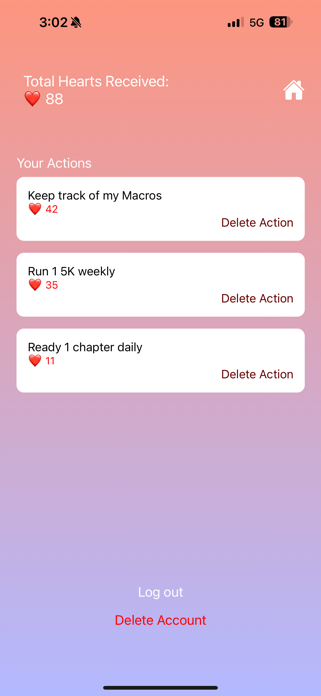 HeartsLink Screenshot 2 of 4