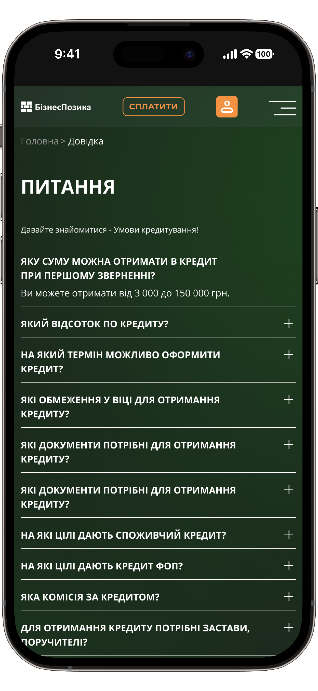 БізнесПозика