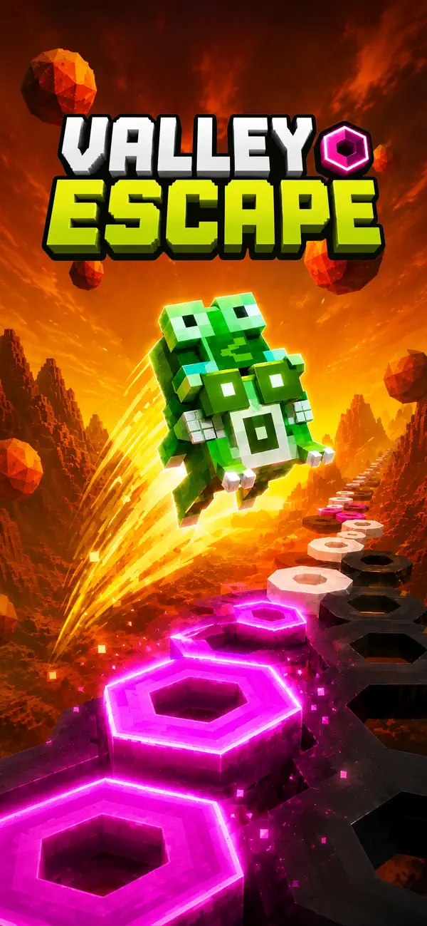 Screenshot #1 pour Valley Escape: Saut Double