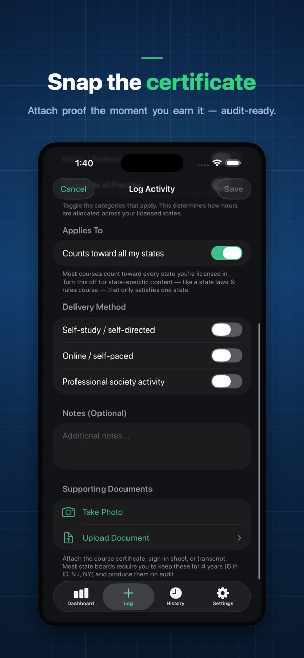 iPhone screenshot