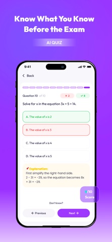 StudyX: AI Homework & Study iPhone screenshot