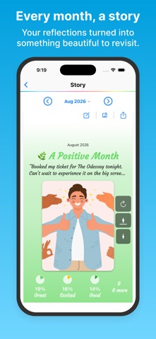 Wybe: Mood Tracker & Journal Screenshot 4 of 7