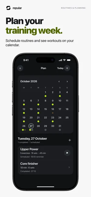 Repular: Gym Workout Tracker screenshot 2