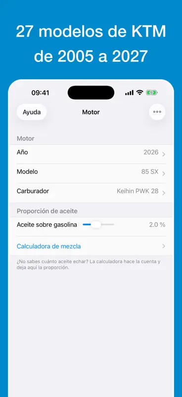 Carburación para KTM 2T screenshot 5 of 6