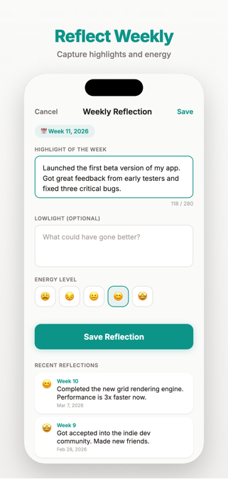 Vitality Weeks Screenshot 2 of 5