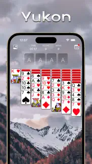yukon solitaire classic iphone screenshot 1
