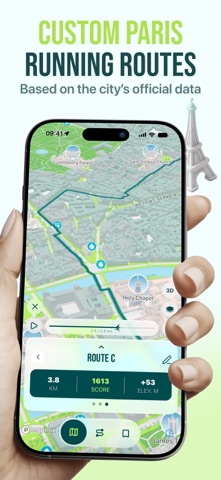 RunninParis - Running Routes screenshot