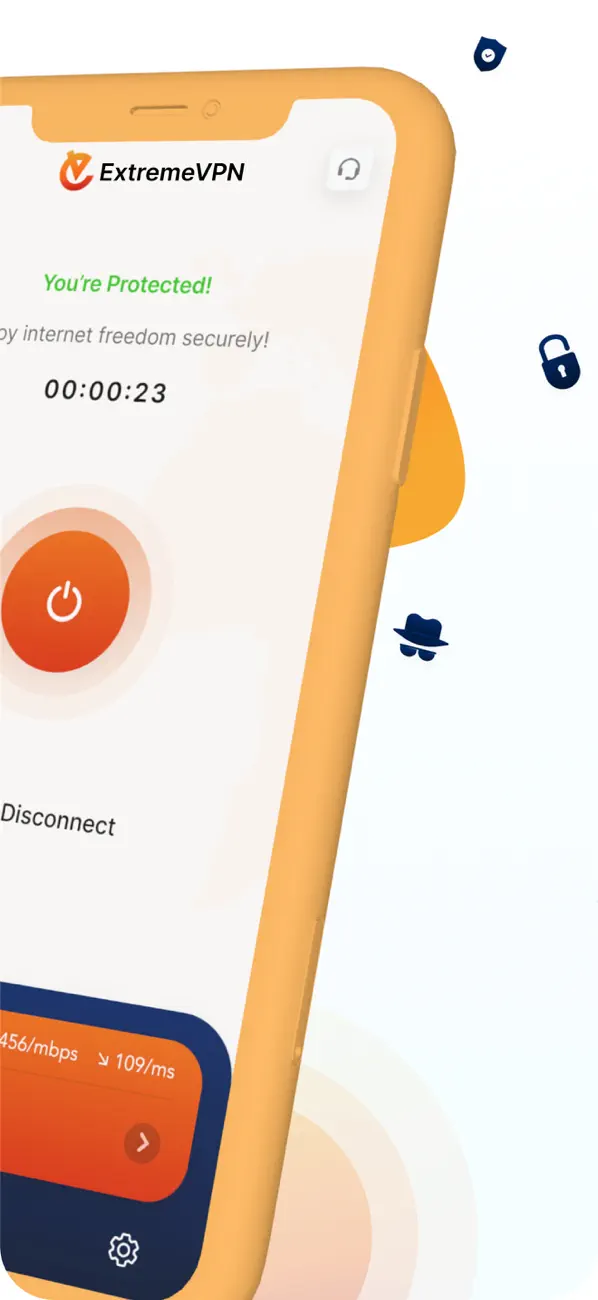 Screenshot #2 pour ExtremeVPN - Fast & Secure VPN