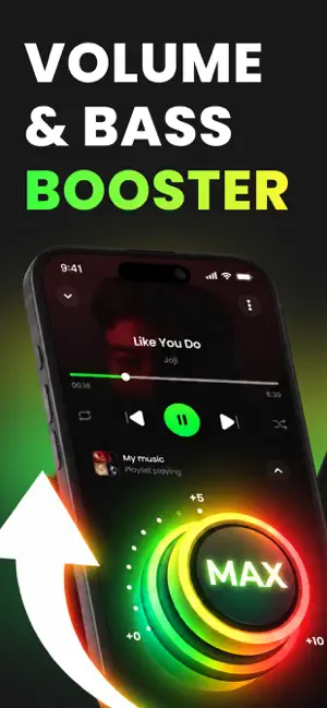 Bass & Volume Booster - BassUp screenshot 1