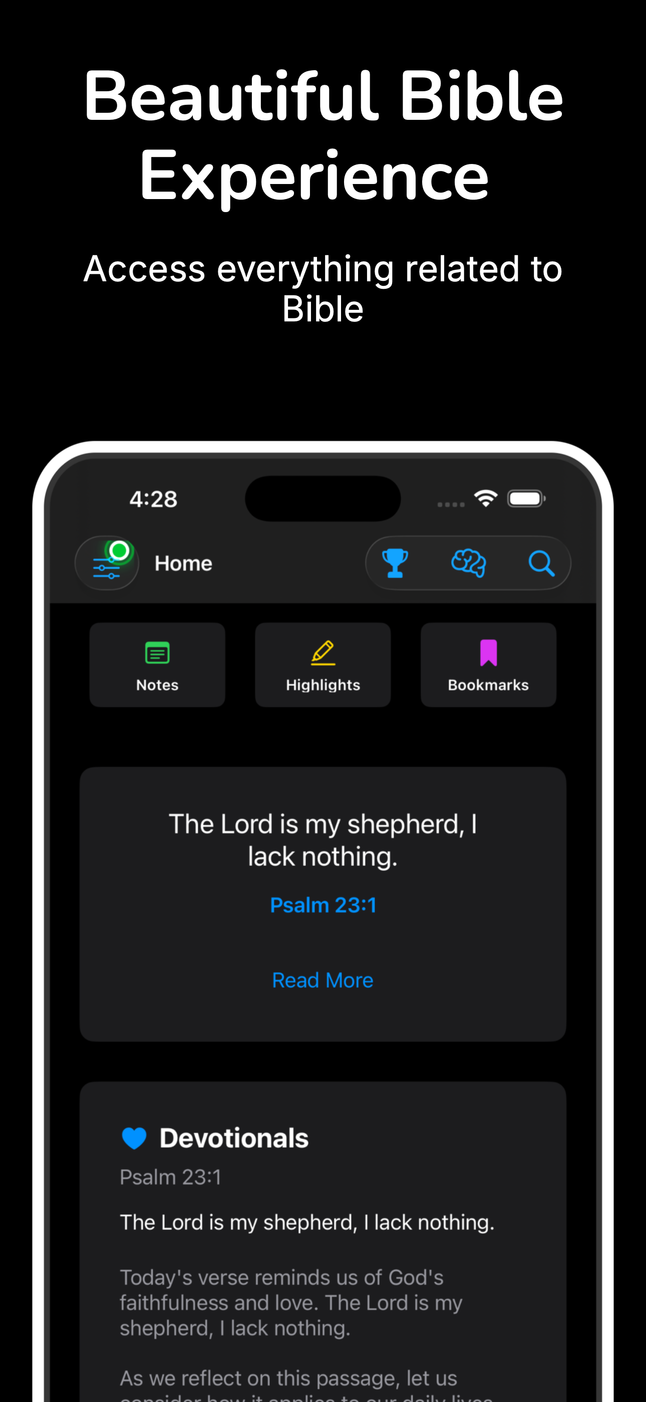 Bible - Read, Indulge, Grow