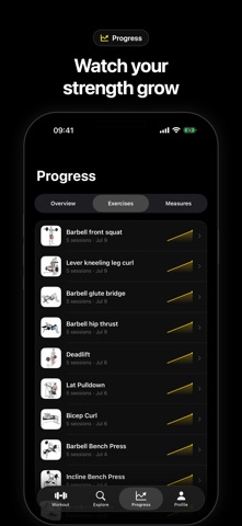 Lift: Gym Workout Tracker Log Screenshot 5 of 8