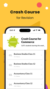 Commerce Study App Class 11/12 screenshot