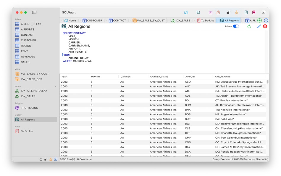 #5. SQLVault (macOS) 由: Pierre Marcotte