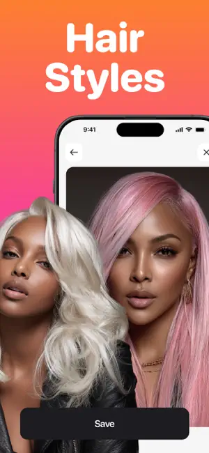 Hairstyle color changer try on screenshot 1