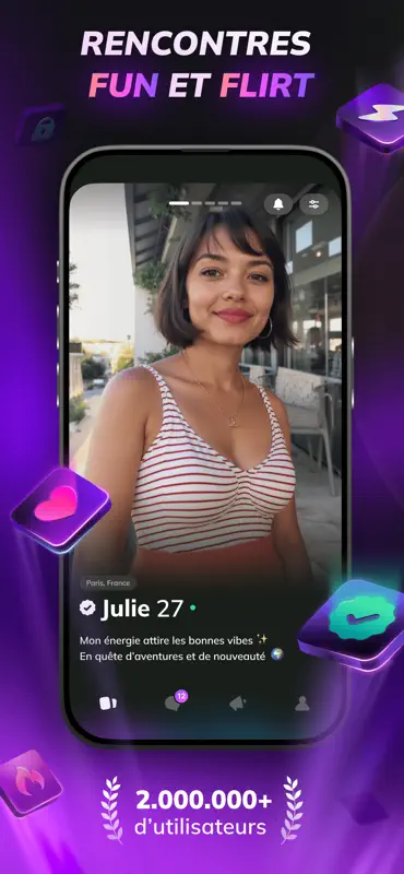 Flirtini - Dating. Meet People screenshot 1 of 7