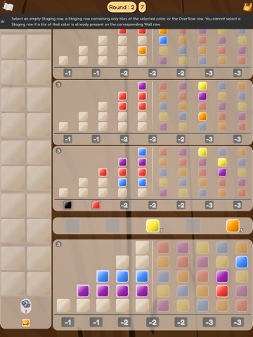 Lazurite Tiles game iPad screenshot