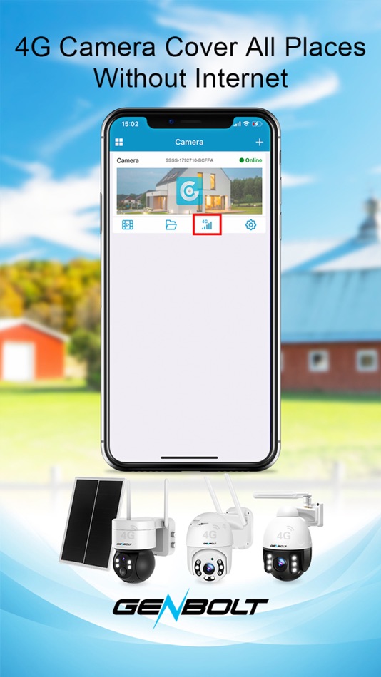 #7. GENBOLT CAM (iOS) 由: GENBOLT