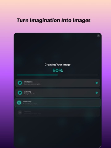 Imgus: Generate AI Photo & Art iPad screenshot
