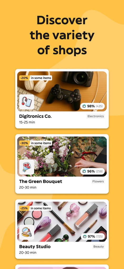 Glovo: Food Delivery, Takeaway - Explore Diverse Shops