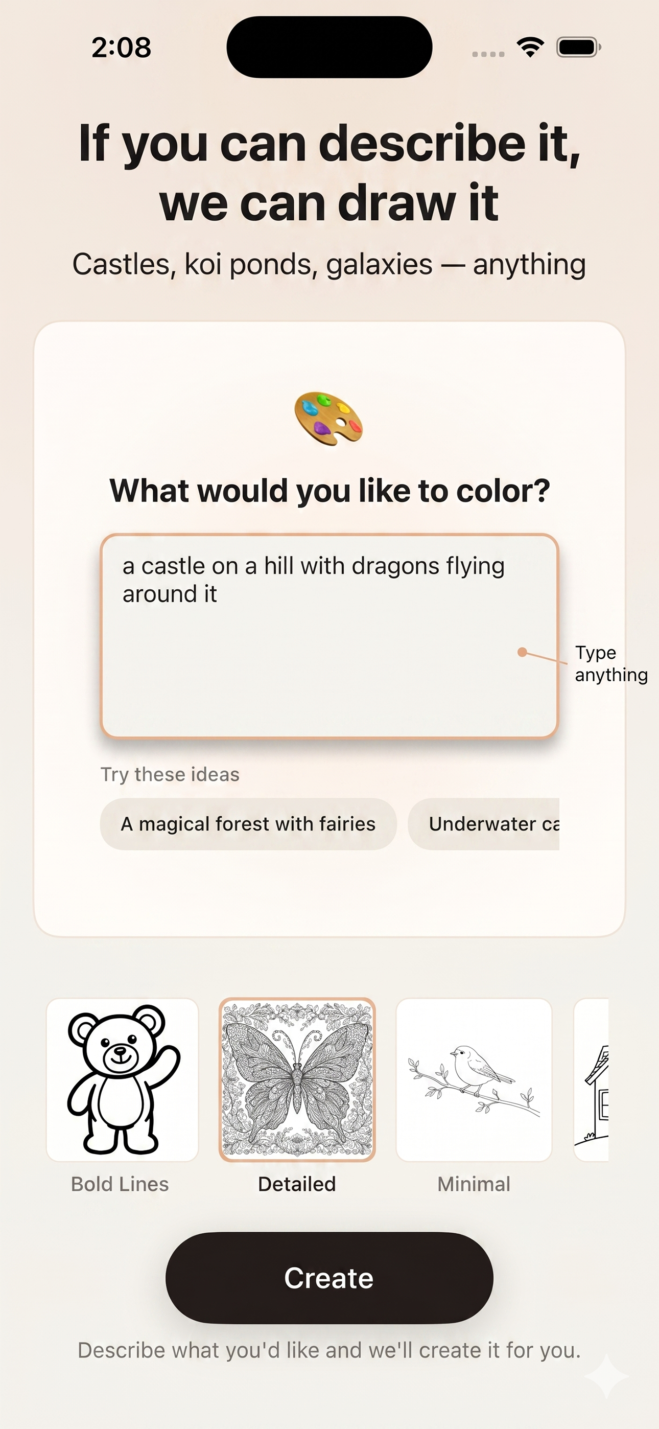 Artizio: Coloring Book Maker screenshot 4