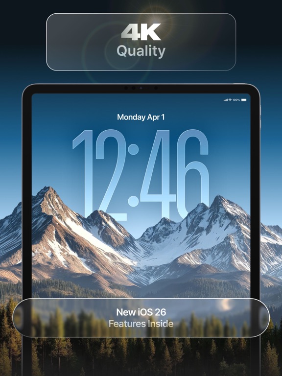 WallPics - Live Wallpapers 4K iPad screenshot 5 - Graphics & Design app