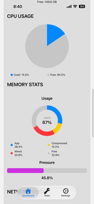 MyTestApp - Device Testing Screenshot 2 of 6